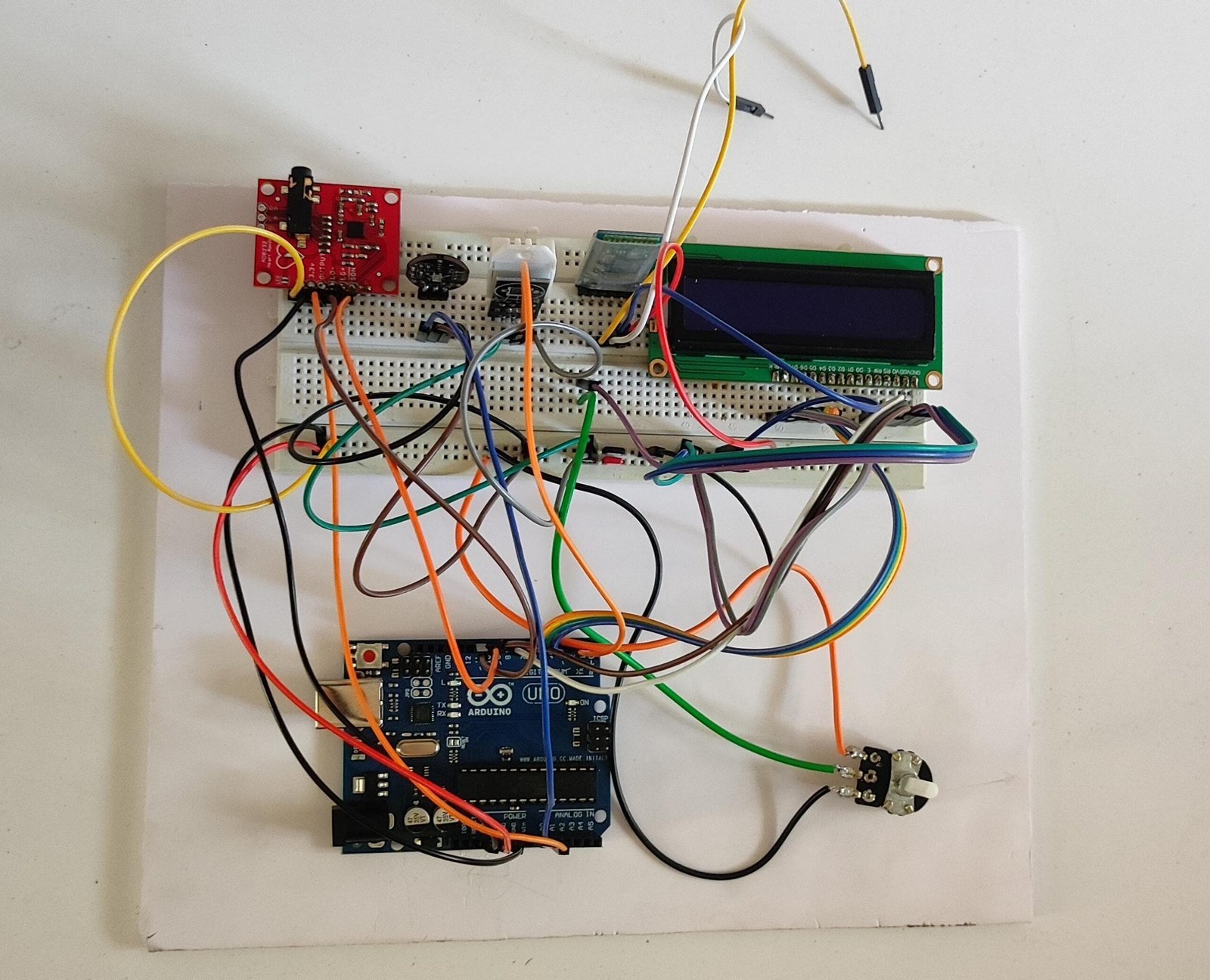 IOT Weather Monitoring System with multiple sensors